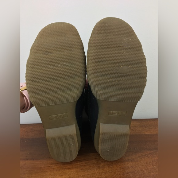 Sperry Women's Saltwater Duck Boots Green Quilted Size 7 Side Zip STS84369. - Picture 10 of 14